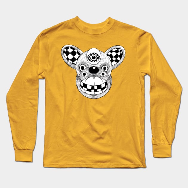 Not Our Average Bear Long Sleeve T-Shirt by Zenferren